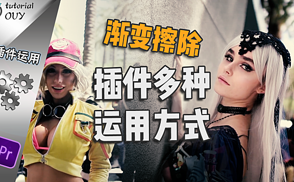 【PR教程】一款插件多种用法 — 线性擦除！