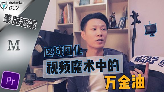 【PR进阶教程】视频魔术中的万金油，遮罩技巧-区域固化！