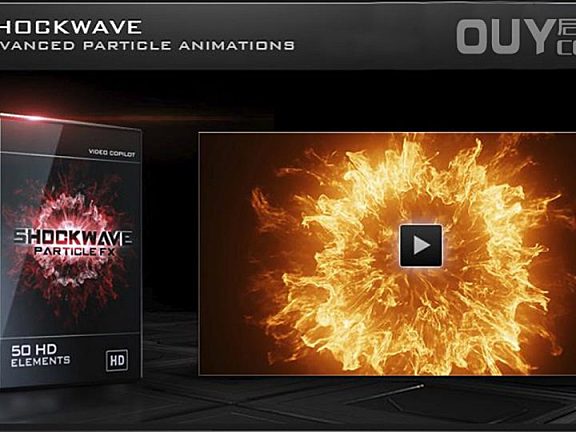 Video Copilot 震撼冲击波视频素材Shockwave