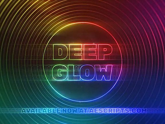 AE插件-高级辉光发光插件 Deep Glow v1.4.2 Mac 中英双版