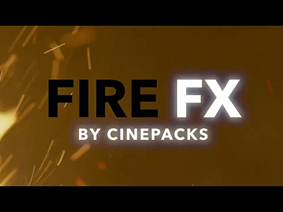 火焰火星粒子4K视频素材套包（含音效 LUTs调色预设）CinePacks – Fire FX
