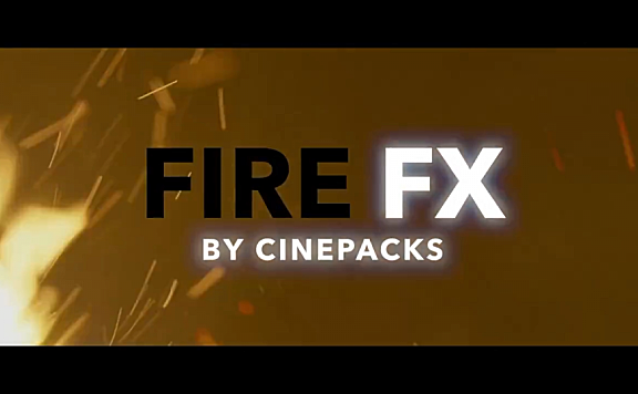 火焰火星粒子4K视频素材套包（含音效 LUTs调色预设）CinePacks – Fire FX