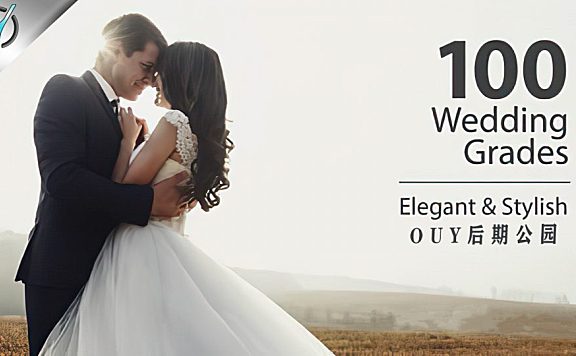 100个MV婚礼电影短片LUTS调色预设 Wedding Color Corrections