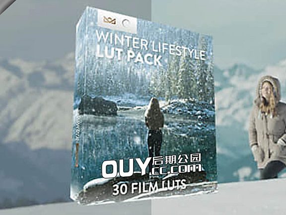 冬季户外30个LUTs调色预设包-Bounce Color – Winter Lifestyle LUT Pack