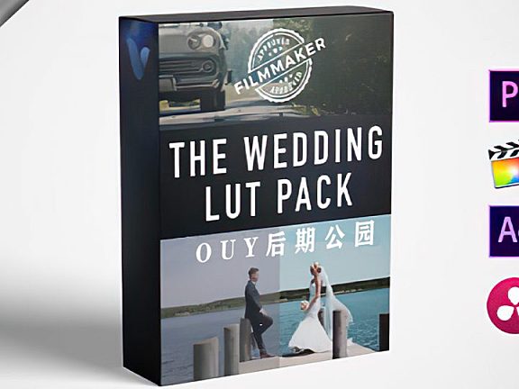 13个浪漫爱情婚礼LUTS调色预设(FCPX/PR/PS/AE/达芬奇/OFX) Wedding LUT Pack