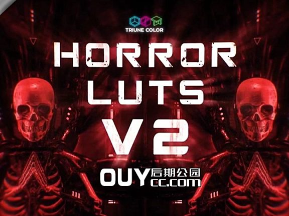 恐怖悬疑风31个LUTs调色包-Triune Digital – Horror LUTs