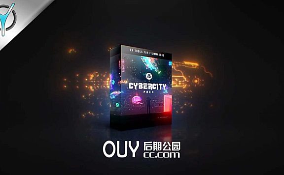 251个赛博朋克未来科技图形元素 4K高清合成素材 – Cybercity