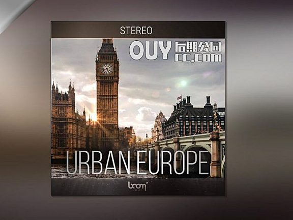 130个欧洲城市街道嘈杂环境氛围音效-Urban Europe