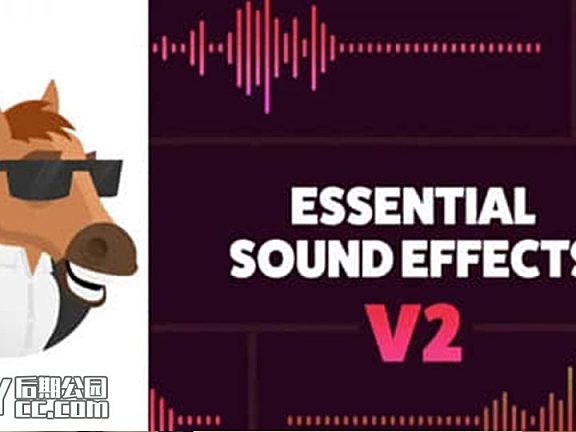 【音效库】马头人（MisterHorse）MG动画常用1070个音效 Essential Sound Effects V2