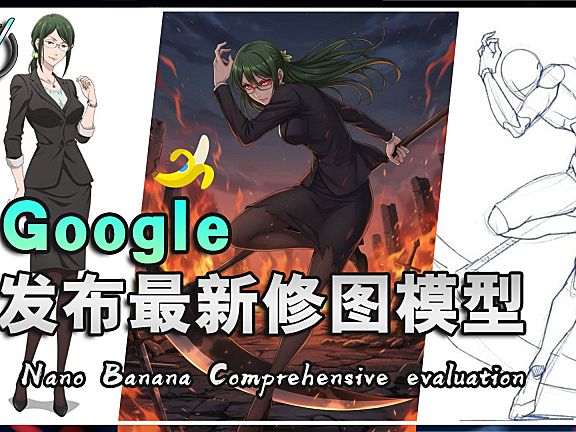 吊打PS？NanoBanana修图模型全面评测，低中高使用技巧大揭秘！