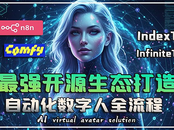 【n8n智能数字人构建全流程-1】自由操控你的ComfyUI功能全面解禁、文件调度深入理解，批量剪辑成为可能！