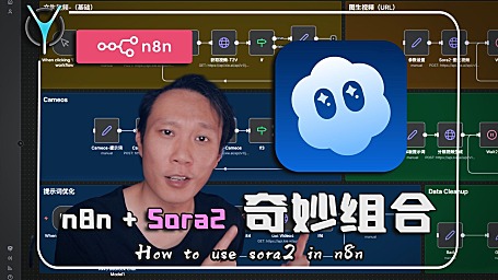 Sora2+n8n-低成本创业方案，想怎么玩就怎么玩！？